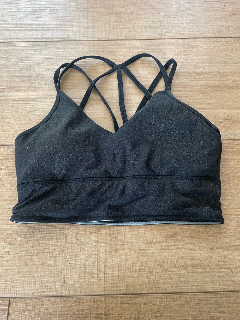 Born Primitive Black Strappy Longline Sports Bra